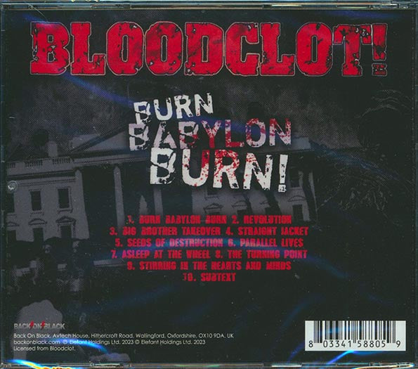 Bloodclot - Burn Babylon Burn! (CD)