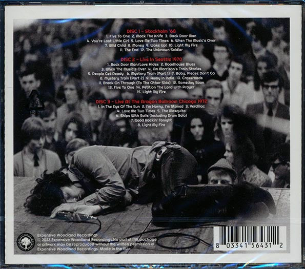 The Doors - The Broadcast Collection: Stockholm 1966 + Seattle 1970 + Chicago 1972 (35 tracks) (CD)