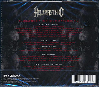 Hellbastard - Agoraphobia For The Misanthropic (40 tracks) (CD)