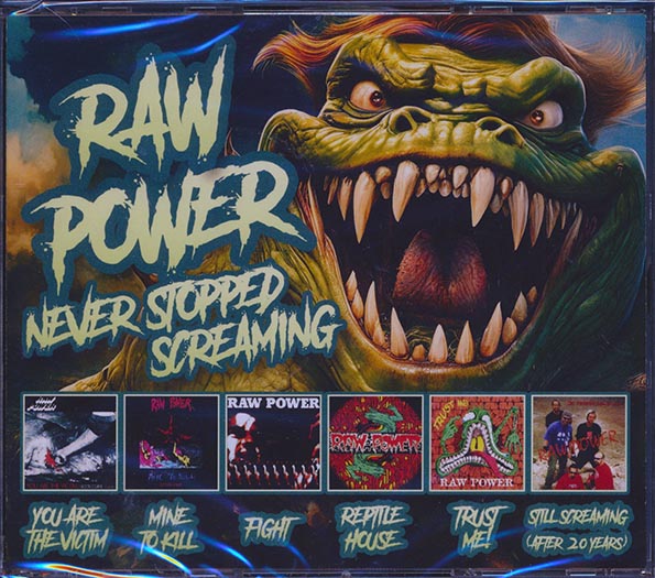 Raw Power - Never Stopped Screaming (93 tracks) (CD)