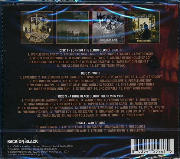 Warwound - Fatally Wounded: Anthology (61 tracks) (CD)