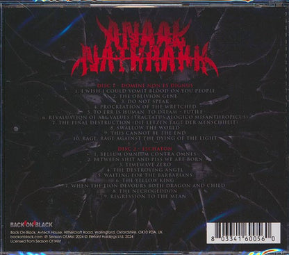 Anaal Nathrakh - Domine Non Es Dignus + Eschaton (2 albums on 2 CDs) (CD)