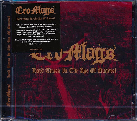 Cro-Mags - Hard Times In The Age Of Quarrel (36 tracks) (CD)