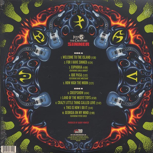 John 5 - Sinner (LP) - PureSound Records
