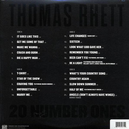 Thomas Rhett - 20 Number Ones (ltd. ed.) (2xLP) (LP)