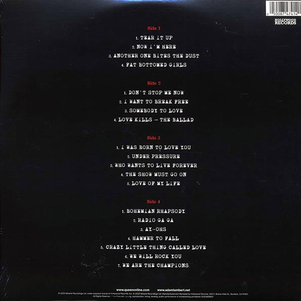 Queen, Adam Lambert - Live Around The World (LP)