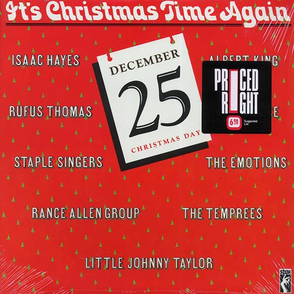 Isaac Hayes, Rufus Thomas, The Staple Singers, Albert King, Etc. - It's Christmas Time Again (1982 PRESS) (LP) - PureSound Records