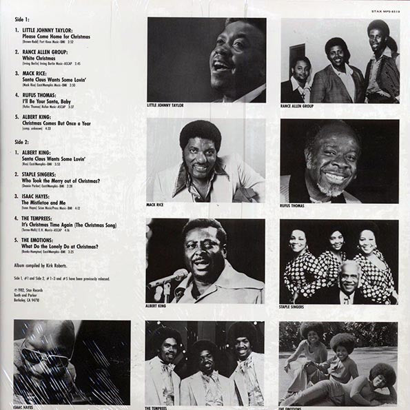 Isaac Hayes, Rufus Thomas, The Staple Singers, Albert King, Etc. - It's Christmas Time Again (1982 PRESS) (LP) - PureSound Records