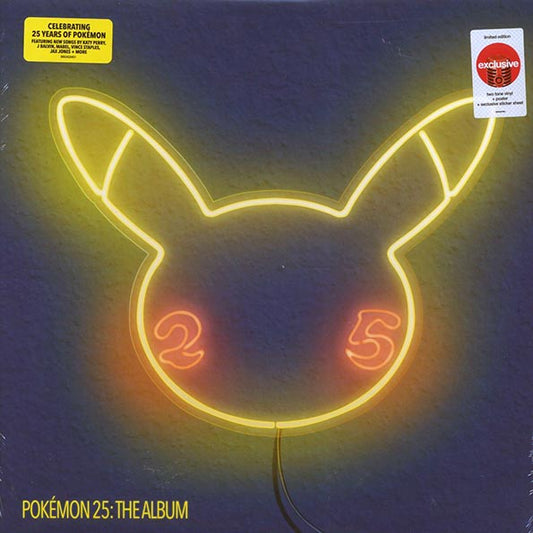 Katy Perry, Post Malone, Mabel, J Balvin, Etc. - Pokeman 25: The Album (ltd. ed.) (LP) - PureSound Records
