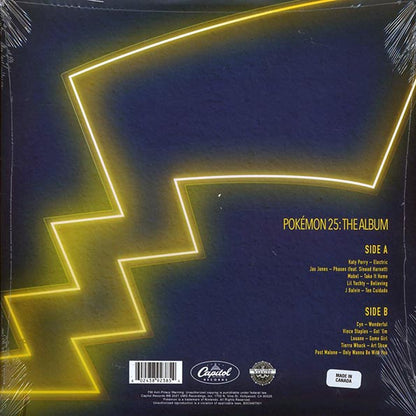 Katy Perry, Post Malone, Mabel, J Balvin, Etc. - Pokeman 25: The Album (ltd. ed.) (LP) - PureSound Records