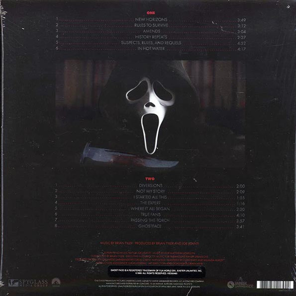 Brian Tyler - Scream: Music From The Motion Picture (ltd. ed.) (LP) - PureSound Records