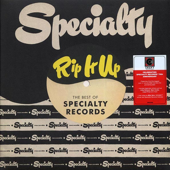 Little Richard, Lloyd Price, Joe Liggins, Roy Milton, Sam Cooke, Etc. - Rip It Up: The Best Of Specialty Records (LP) - PureSound Records