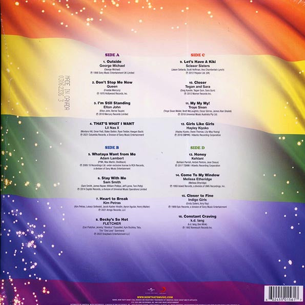 Queen, George Michael, Indigo Girls, Lil Nas X, Etc. - Now That's What I Call Proud (ltd. ed.) (2xLP) (LP)
