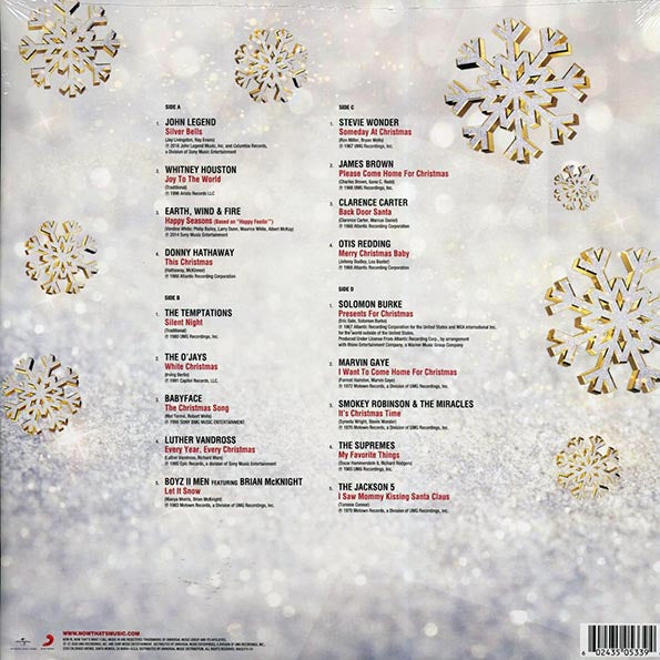 John Legend, Whitney Houston, Marvin Gaye, The Jackson 5, Etc. - Now That's What I Call R&B Christmas! (LP) - PureSound Records