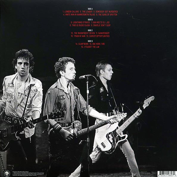 The Clash - Live Amsterdam 1981 (LP)