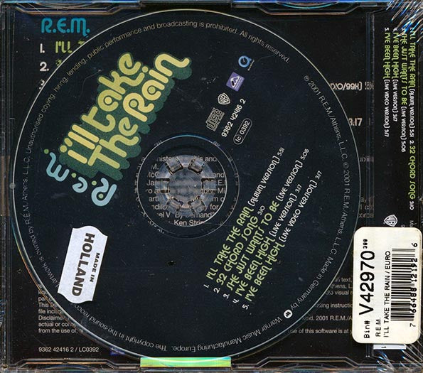 REM - I'll Take The Rain (CD)