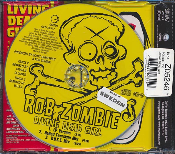 Rob Zombie - Living Dead Girl (CD)