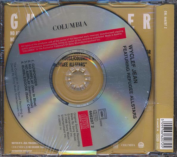Wyclef Jean, Refugee Allstars - Gunpowder (CD)
