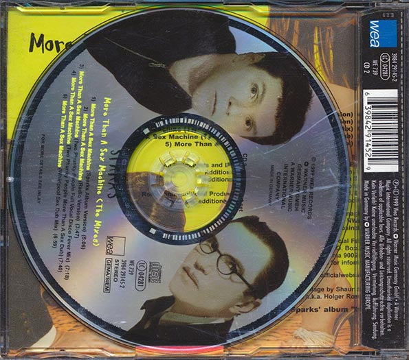 Sparks - More Than A Sex Machine: The Mixes (CD)