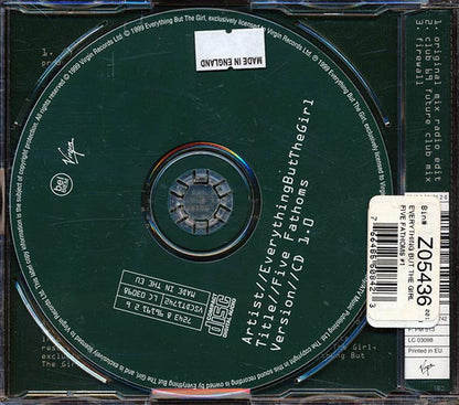 Everything But The Girl - Five Fathoms (CD)