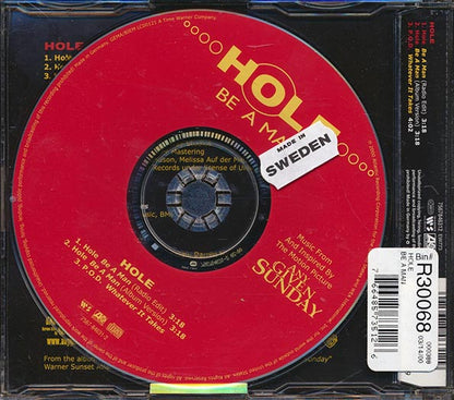 Hole - Be A Man (CD)