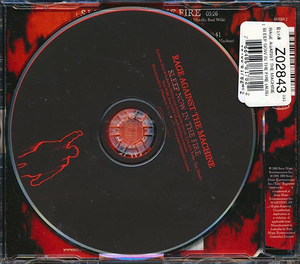 Rage Against The Machine - Sleep Now In The Fire (CD)