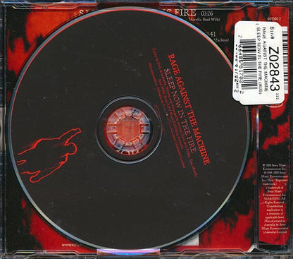 Rage Against The Machine - Sleep Now In The Fire (CD)