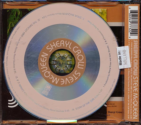 Sheryl Crow - Steve McQueen (CD)