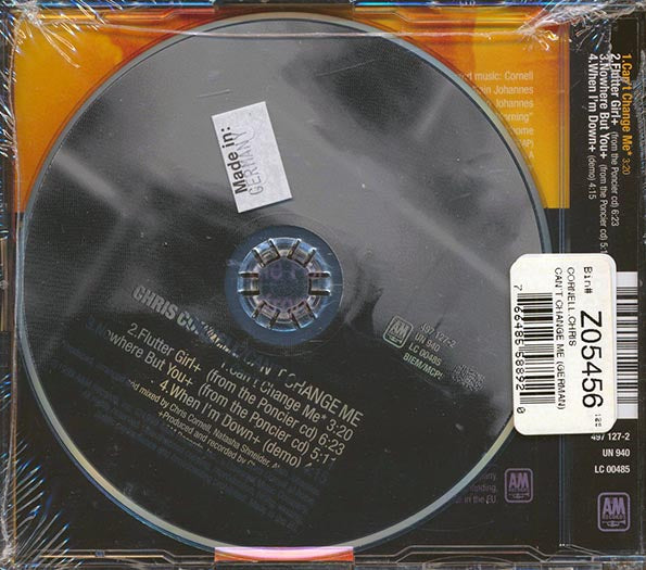 Chris Cornell - Can't Change Me (CD)