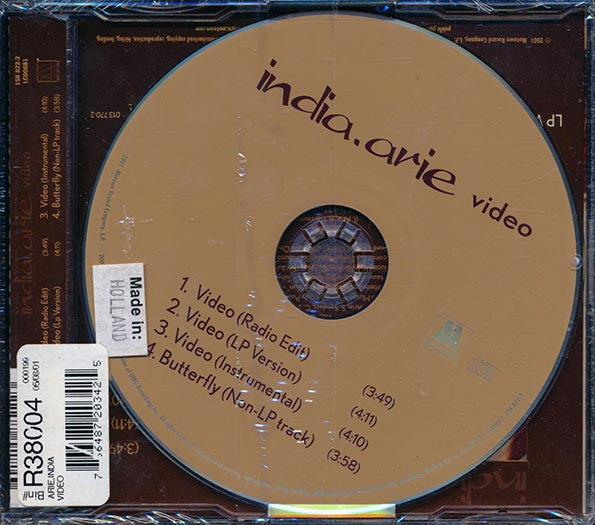 Inda.Arie - Video (CD)