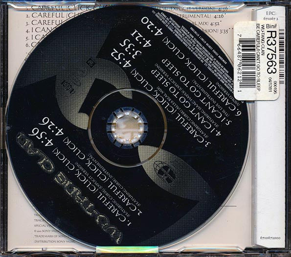 Wu-Tang Clan  - Careful (CD)