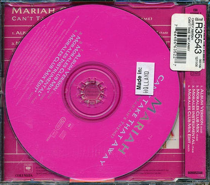 Mariah Carey - Can't Take That Away (CD)