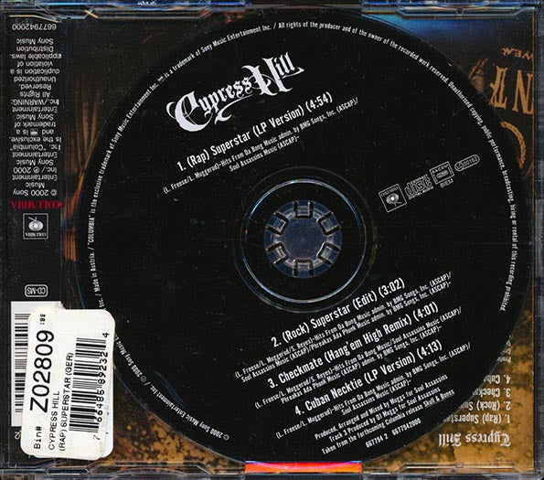 Cypress Hill - Rap Superstar (CD)