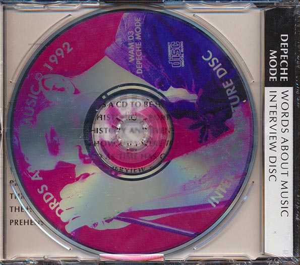 Depeche Mode - Words About Music (CD)