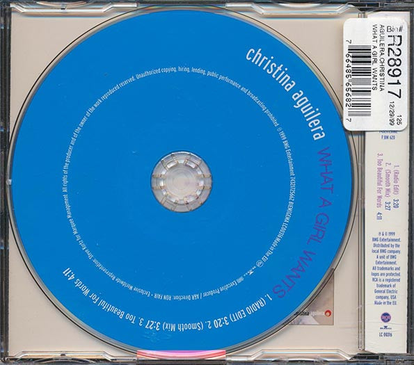 Christina Aguilera - What A Girl Wants (CD)