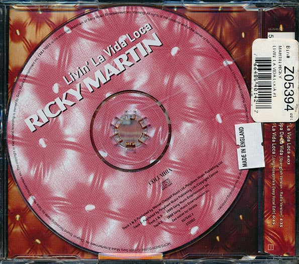 Ricky Martin - Livin' La Vida Loca (CD)