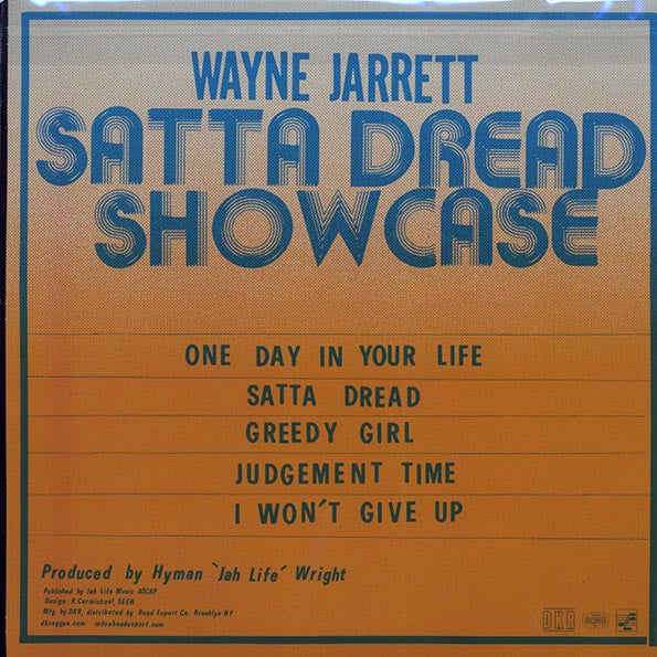 Wayne Jarrett - Satta Dread Showcase (LP)