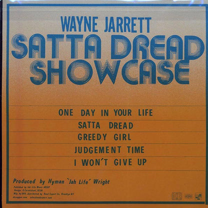 Wayne Jarrett - Satta Dread Showcase (LP)