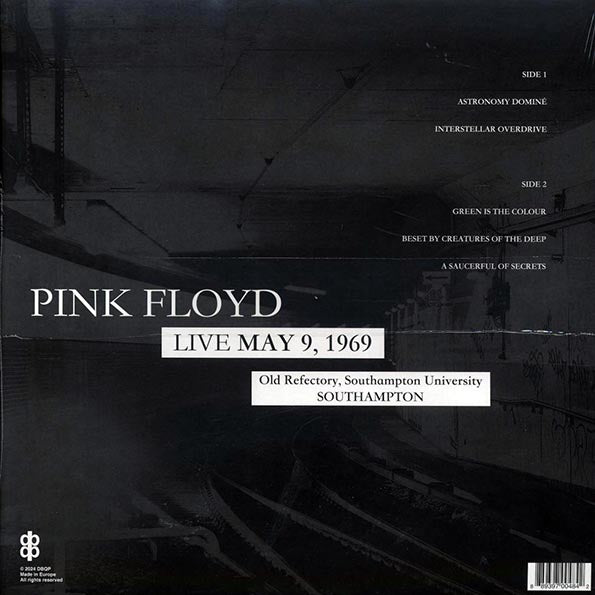 Pink Floyd - Live May 9, 1969: Old Refectory, Southampton University (LP) - PureSound Records