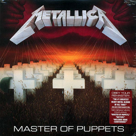 Metallica - Master Of Puppets (2017 PRESS) (180g) (LP) - PureSound Records