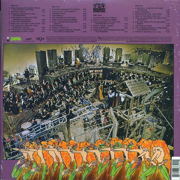 Frank Zappa - 200 Motels (50th Anniv. Ed.) (2xLP) (180g) (LP) - PureSound Records