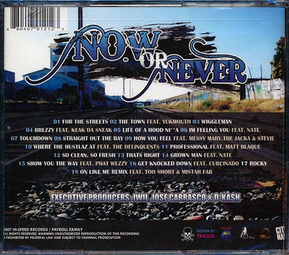 Eddi Projex - Now Or Never (CD)