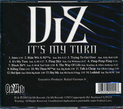 DiZ - It's My Turn (CD)