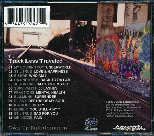 Da One Irie B, Blu Monk, Icy Rock, Mr. Kizzie, Etc. - The Track Less Traveled: An Explotation In Hip Hop By Elemental Magazine (CD)