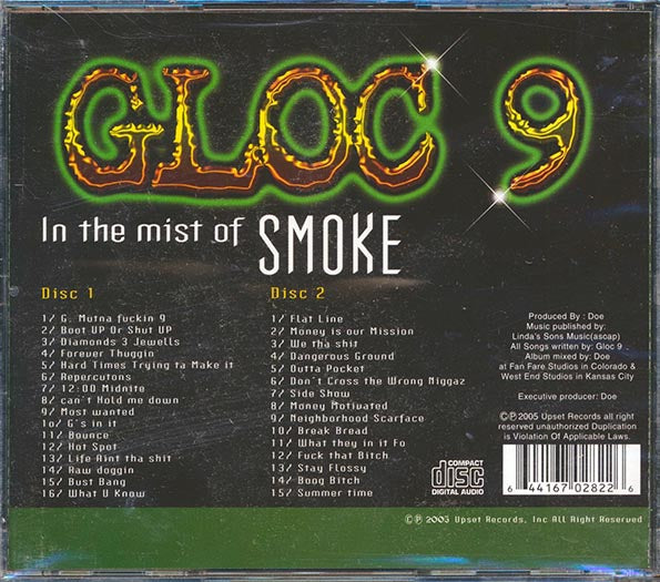 Gloc 9 - In The Mist Of Smoke (31 tracks) (CD)