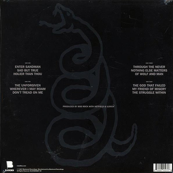 Metallica - Metallica (2xLP) (remastered) (LP) - PureSound Records