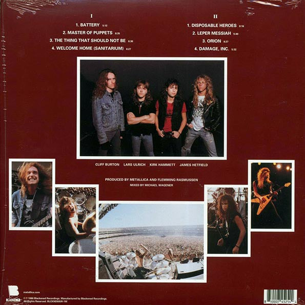 Metallica - Master Of Puppets (ltd. ed.) (remastered) (LP)