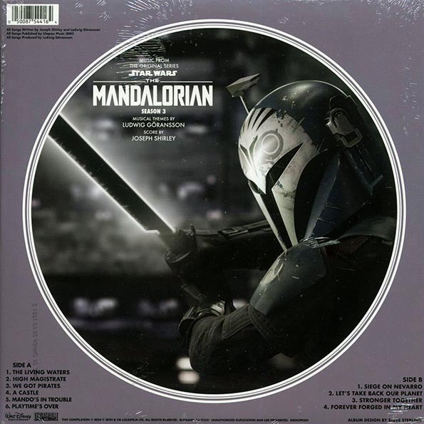 Joseph Shirley, Ludwig Goransson - Star Wars: The Mandalorian Season 3 (ltd. ed.) (LP) - PureSound Records
