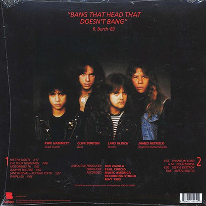 Metallica - Kill 'Em All (ltd. ed.) (remastered) (LP)