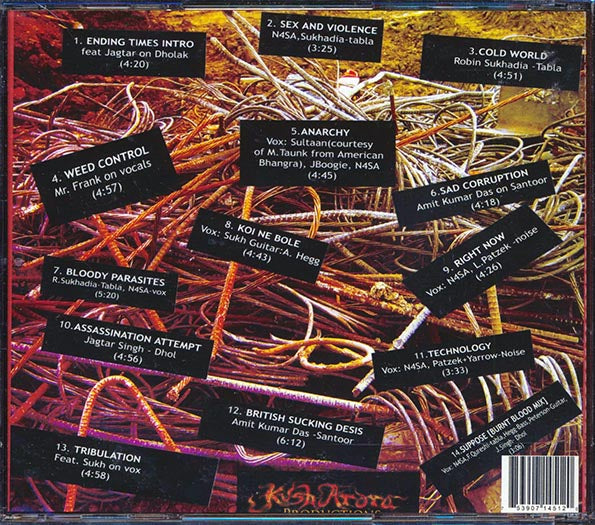 Kush Arora - Bhang Ragga: Dancehall, Bhangra, In Future Dub (CD)